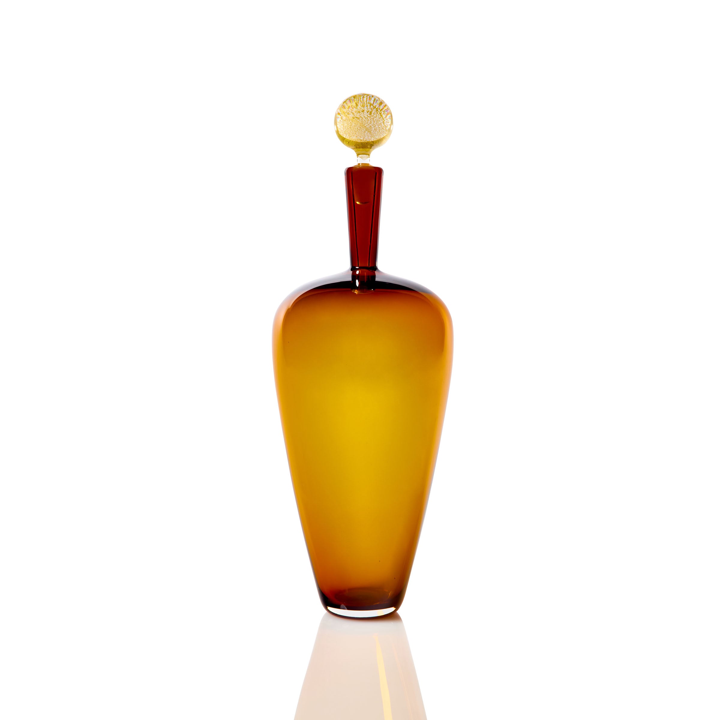 High Shoulder Carmella Barware - Amber