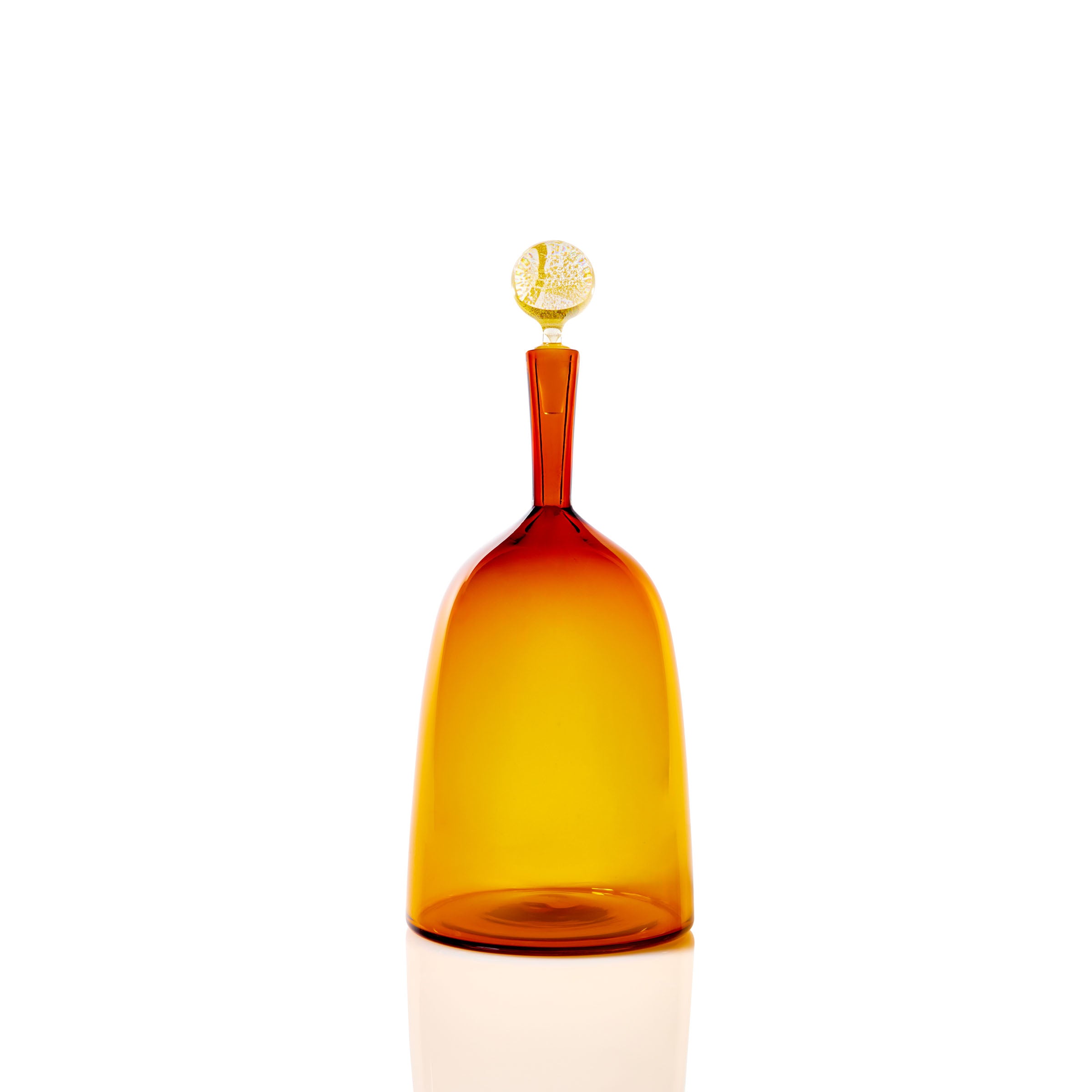 Wide Bottle Carmella Barware - Amber