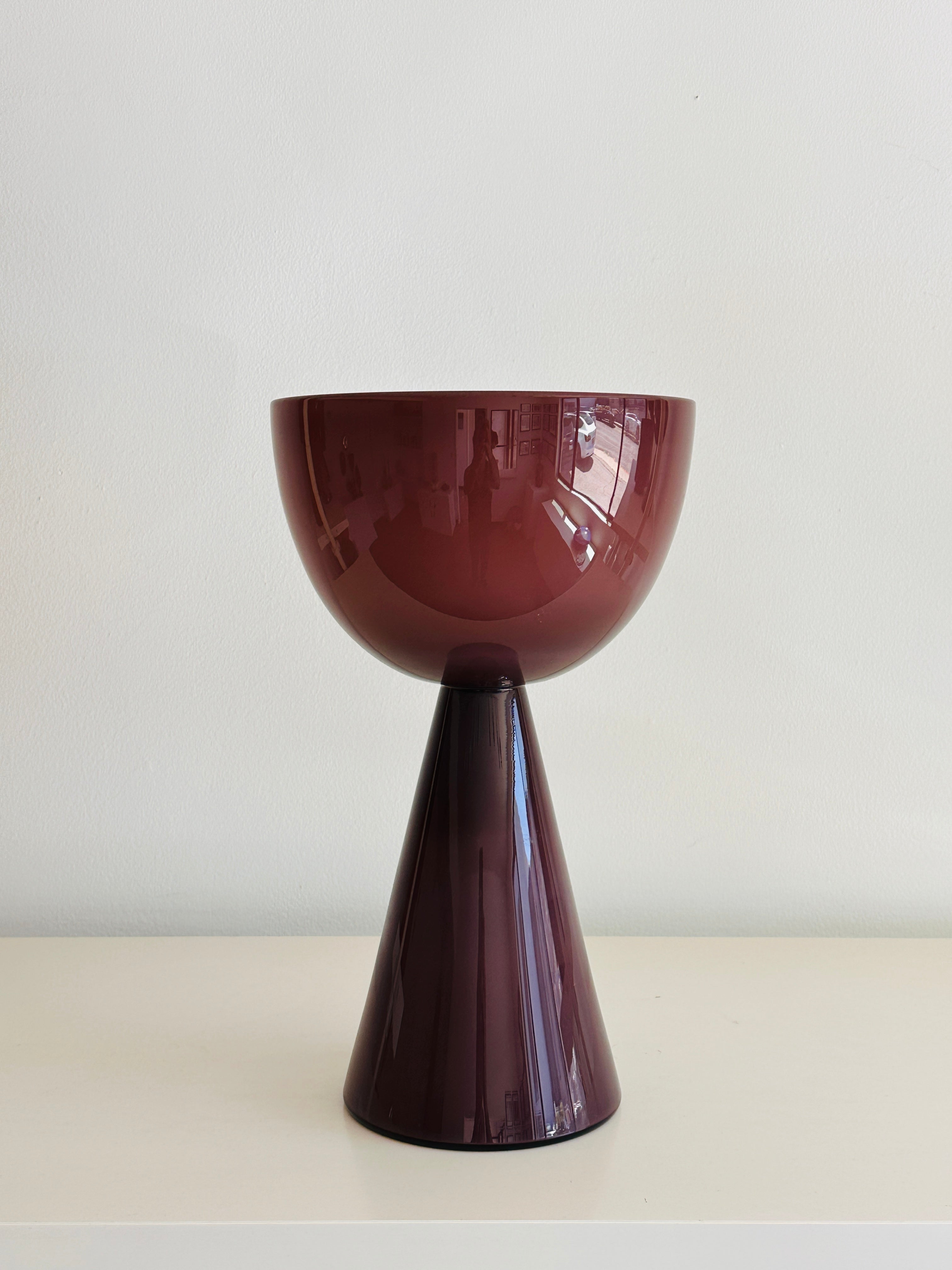 SS Fiorelli Low Bowl-Aubergine
