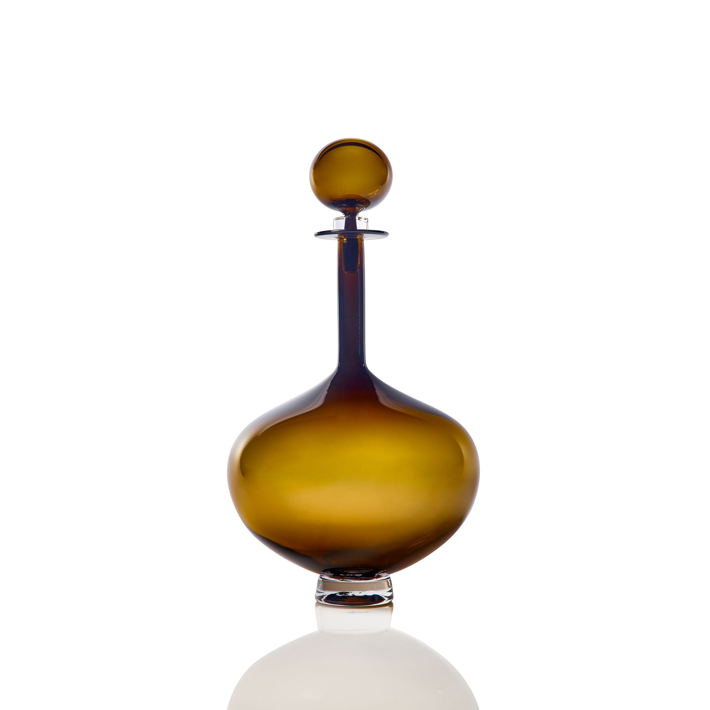 Large Genie Bottle Decanter - Topaz