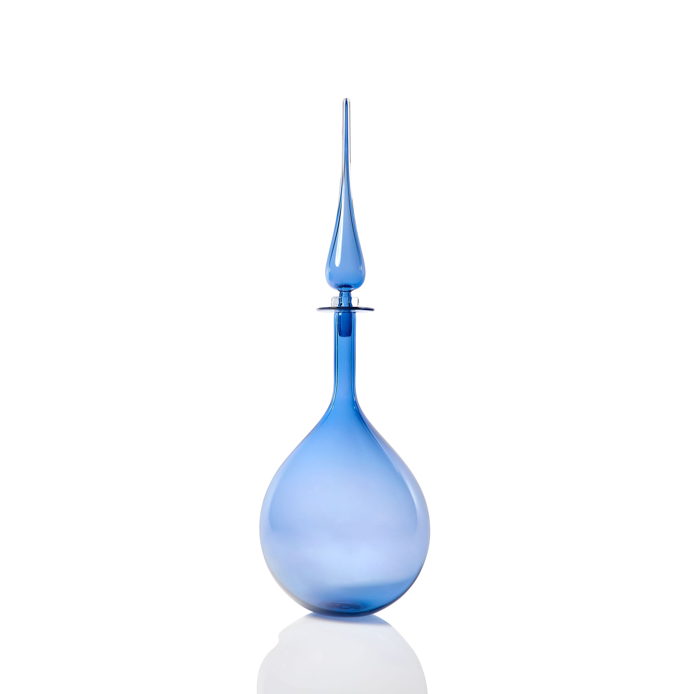 Petite Tear Drop Decanter - IceBlue