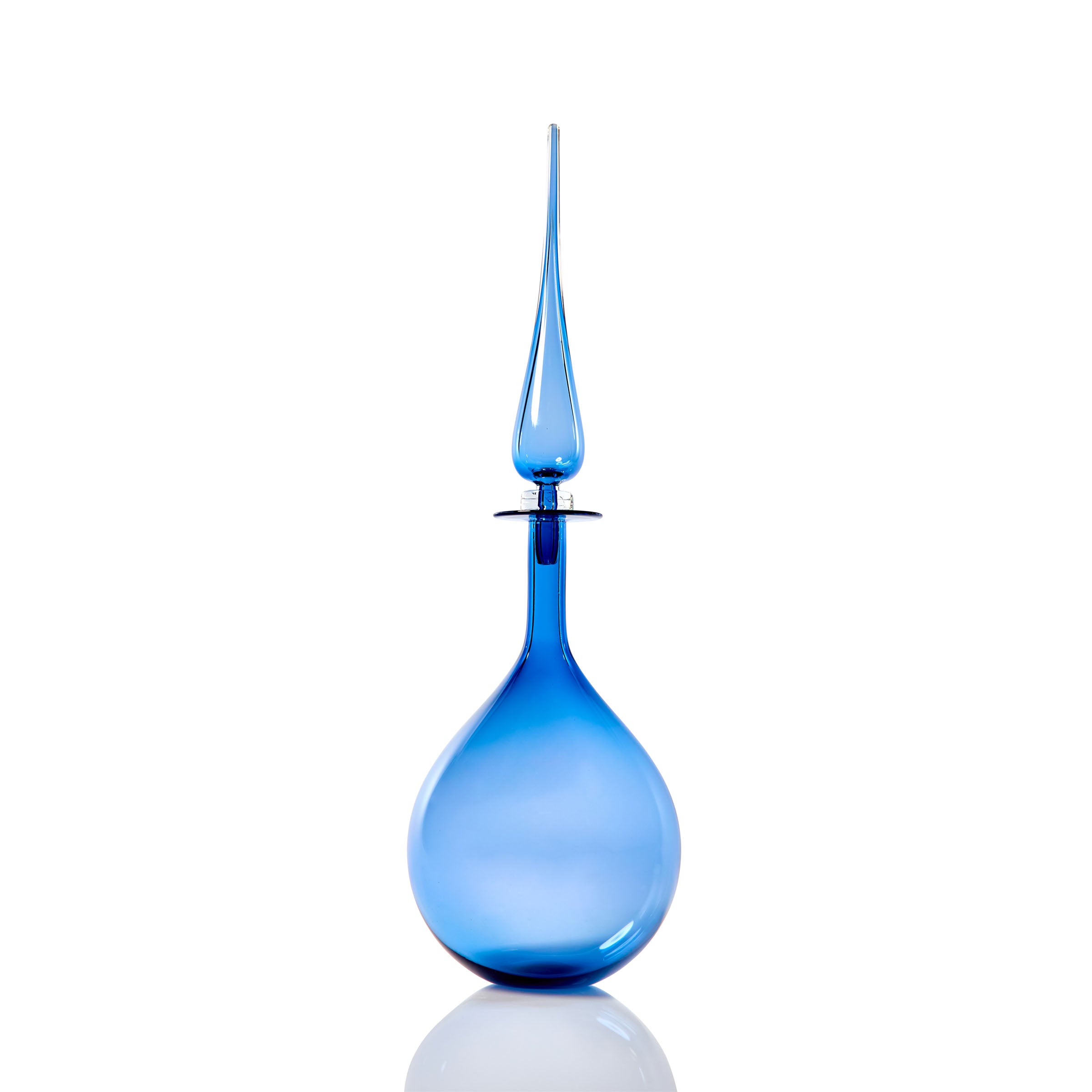 Petite Tear Drop Decanter - Ultraviolet