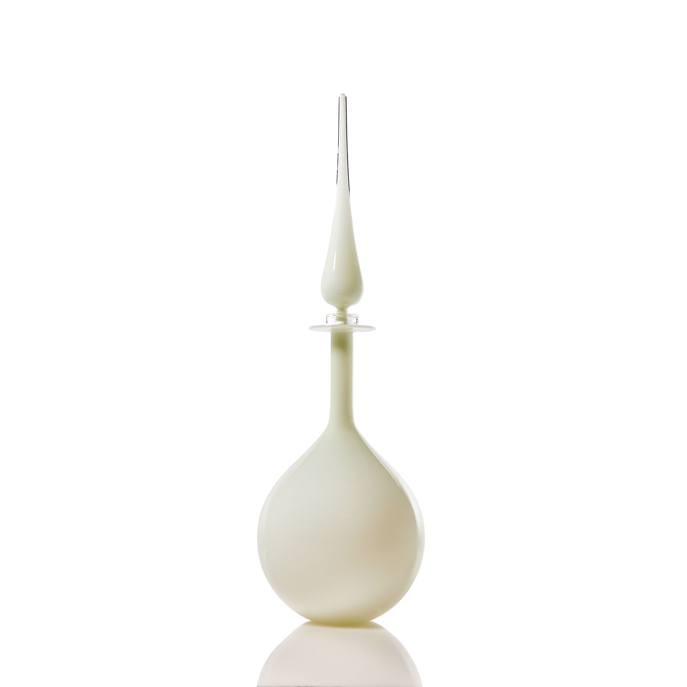 Petite Tear Drop Decanter - Ivory