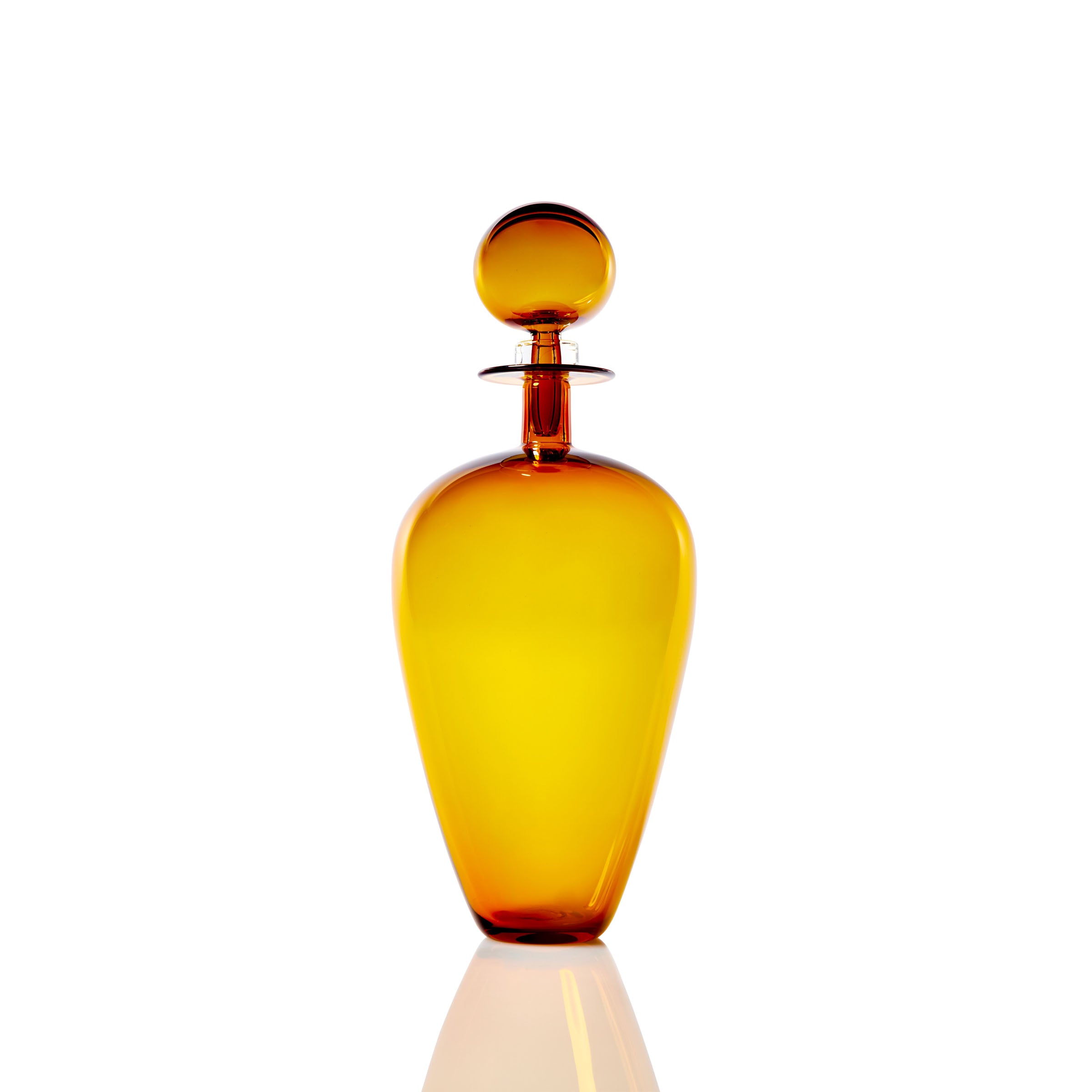 Petite Wine Jug Decanter - Amber